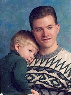 Edward Bednar III and son Logan