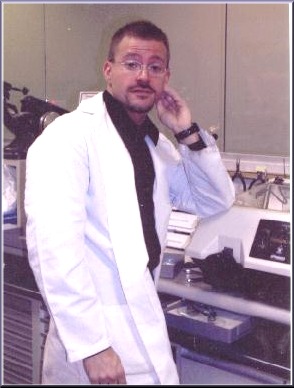 Ed at the Lab - 2002