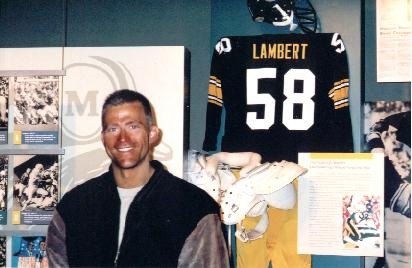 Ed at Football Hall of Fame - 2002